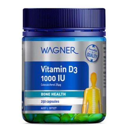 Promo- [Promo] - Wagner Australia Vitamin D / D3 1000 Iu 250 Capsules J_V6X57J4I