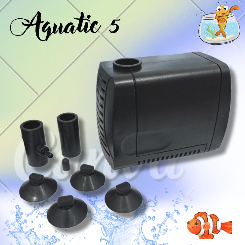 PROMO MURAH Pompa Kolam Aquarium Hidroponik ROSSTON RS 104