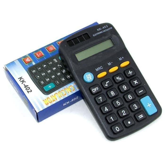 

DISKON Kalkulator Saku KK402 - Calculator Pocket / Kantong KK-402