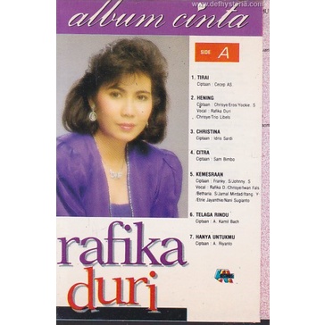 Rafika Duri - Album Cinta Rafika Duri Audio Kaset Akurama Record