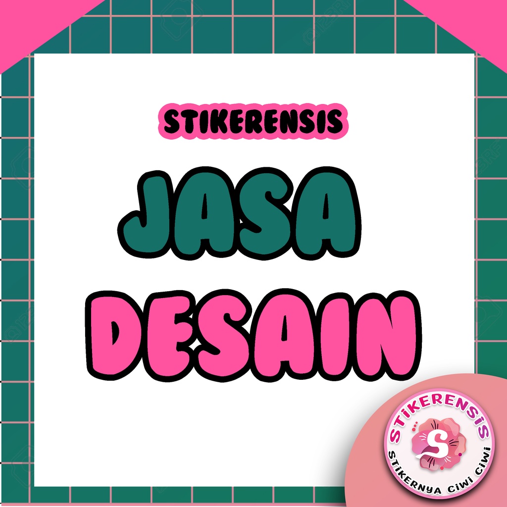 Jual Jasa Desain Sticker Logo Stiker Kemasa Makanan Botol Minuman 2x Revisi Shopee Indonesia 4980