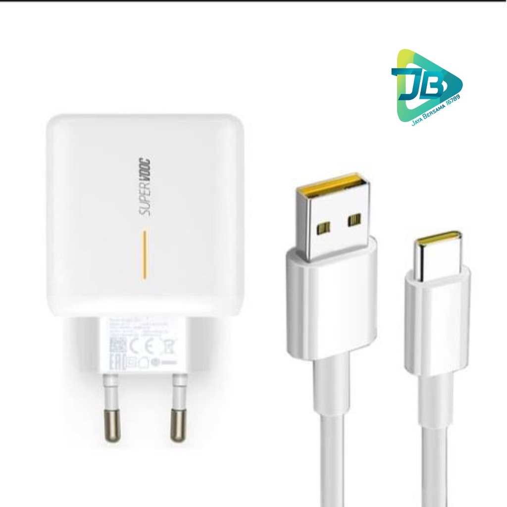 Charger Cashan tc Oppo 65W Type C Super Vooc Reno Ace 2 usb cable data C Charge Fast Charging Support TypeC Original 100% A5 2020 a9 2020 reno4 JB6488