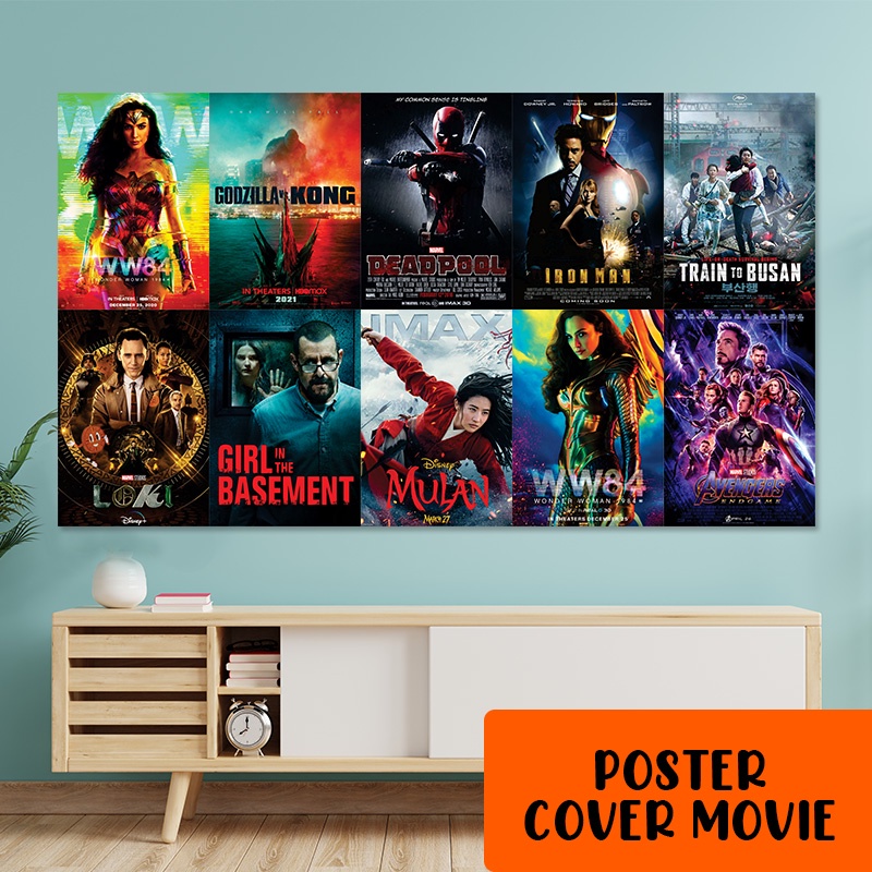 (10pcs poster) Poster Dinding Aesthetic | Isi 10 Poster | Poster Aesthetic | Poster Band Retro Vinta