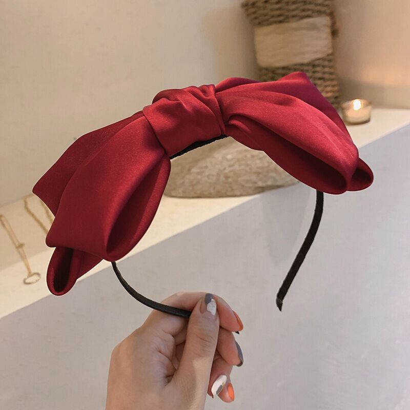 Bando Pita Merah/Bando cantik/Aksesoris Natal/Jepitan Cantik Korea/Aksesoris anak/Bando cantik