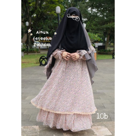 Gamis set Ainun Fateeha by Zahidah