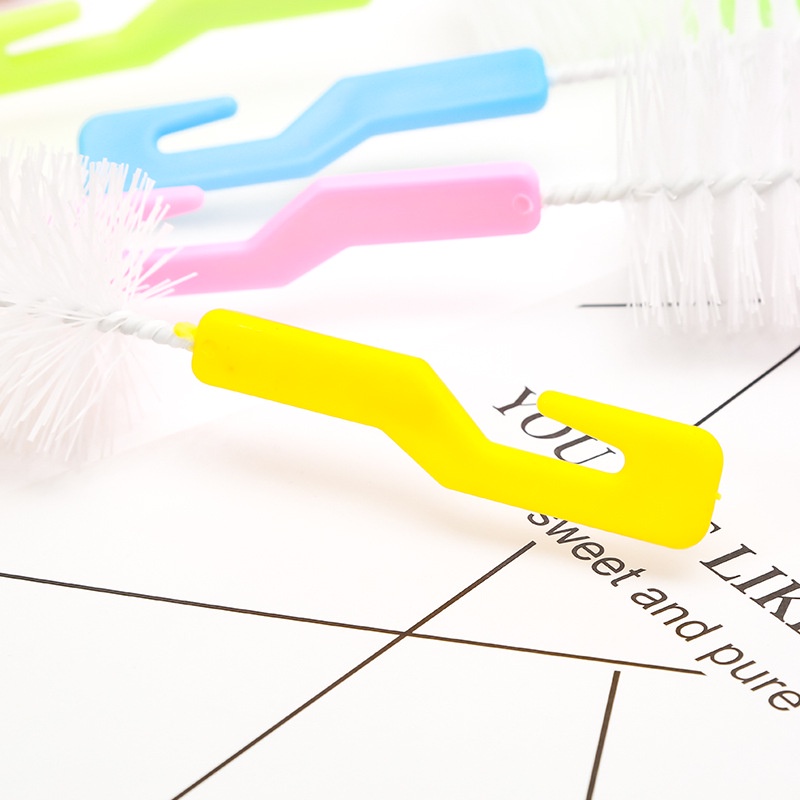 Alibaba1688 Sikat Botol Susu Bayi Pembersih Botol Susu 2 in 1