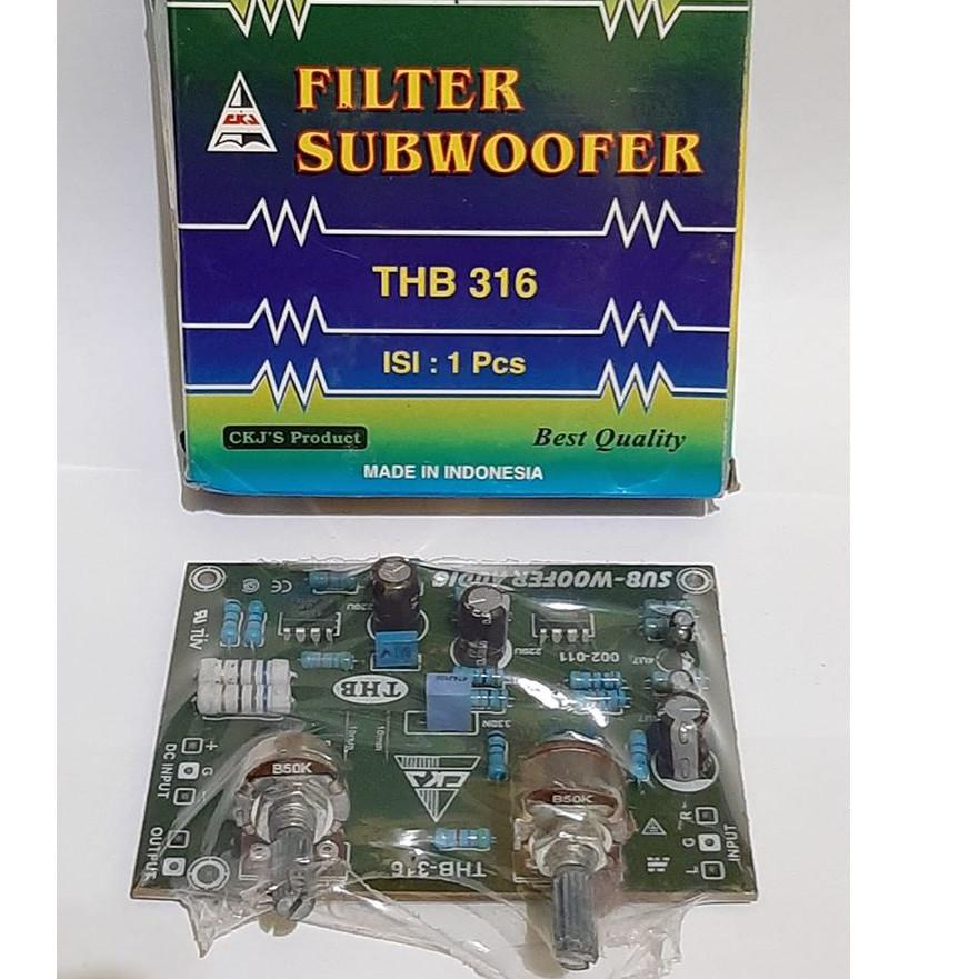 Gratis Bubble Wrap KIT FILTER SUBWOFER CKJ THB 316
