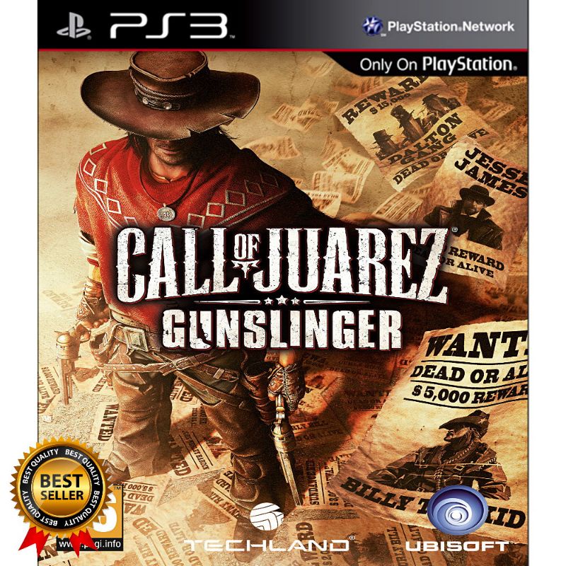 Kaset Game Flashdisk PS3 CFW OFW HEN Call Of Juarez Gunslinger