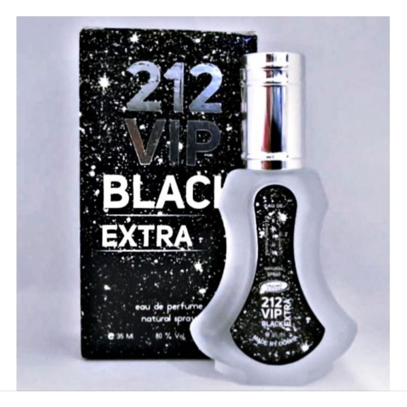 Parfum Dobha Spray 35 ml Aroma 212 VIP BLACK EXTRA