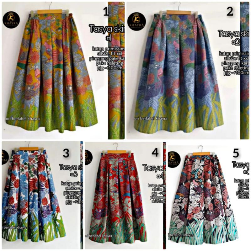 Rok Batik Tasya Skirt Batik Solo Tuman