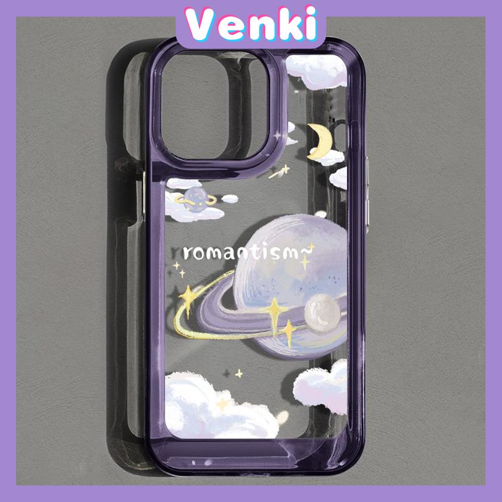 iPhone Case HD Acrylic High Quality Hard Case Metal Button Protection Camera Shockproof Fantasy Planet Compatible For iPhone 14 13 12 11 Pro Max xr xs max