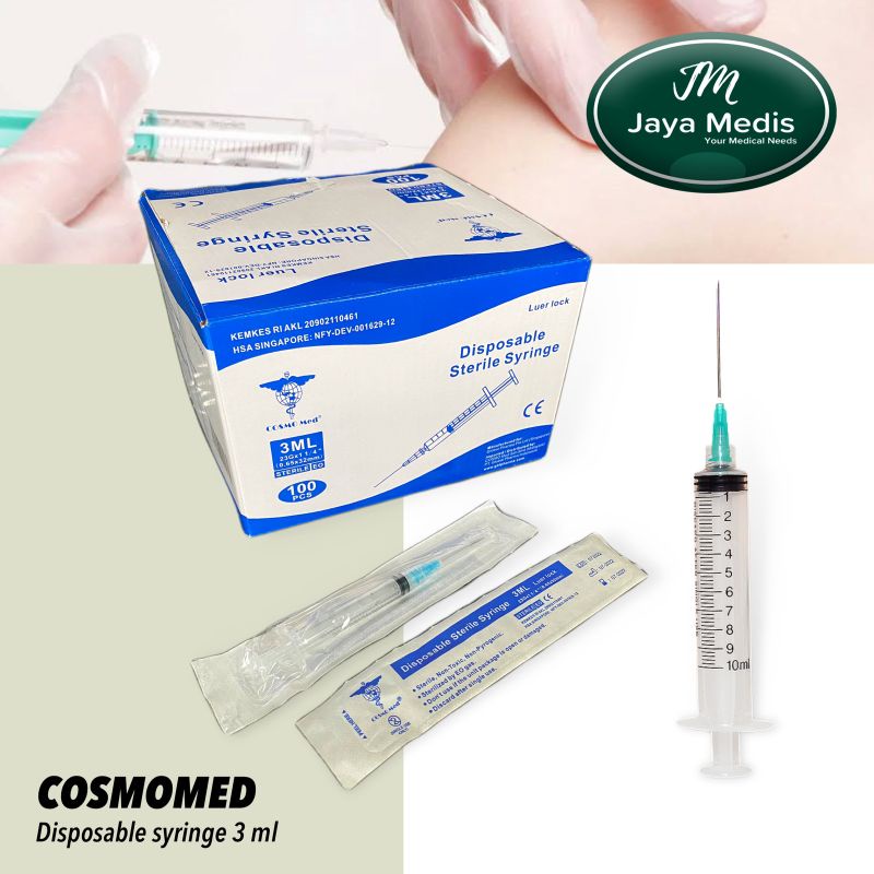 COSMOMED DISPOSABLE STERIL SYRINGE