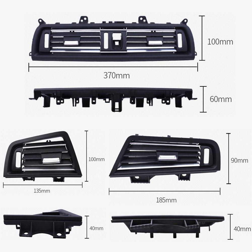 POPULAR Lubang Angin Ac Otomotif Lapis Chrome F10 F11 F18 Untuk BMW 5seri Air Vents