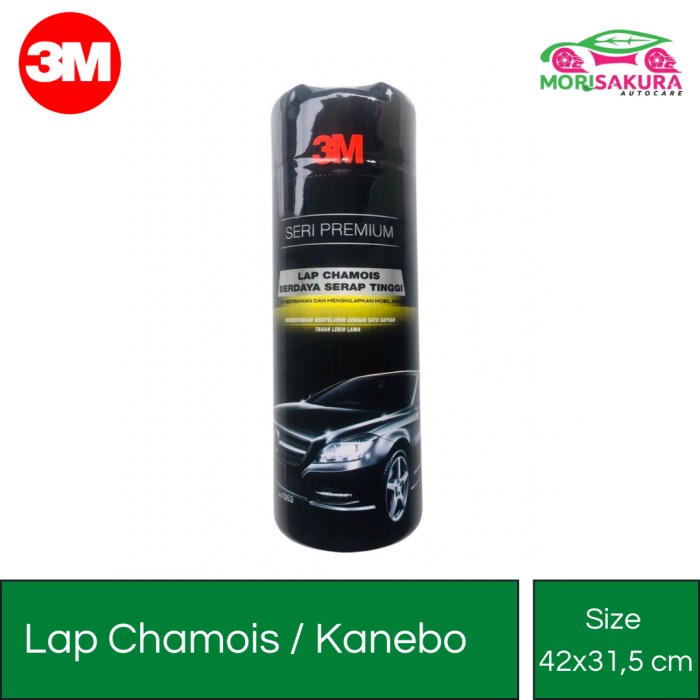 LAP CHAMOIS MURAH ORIGINAL MERK 3M (KANEBO 3M) ONGKIR NOL