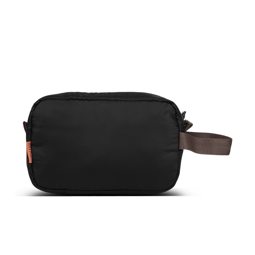 REV X ANT Pouch pria FIVER Black Hanbag Tas Tangan Unisex Clutch Pria wanita.