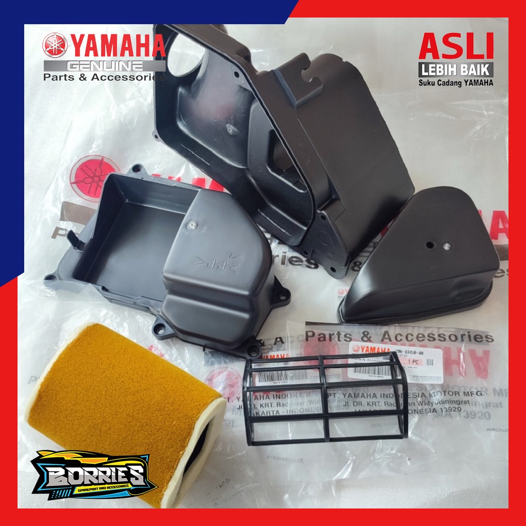 Saringan Udara Filter Udara Box Udara Komplit Kumplit Assy Yamaha Rx King Rx King New Rx King Se Ori