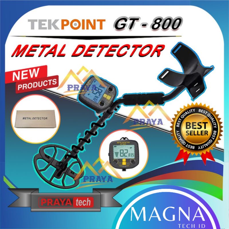 TEKPOINT GT800 GT-800 BUKAN TX850 METAL GOLD DETEKTOR DETECTOR LOGAM EMAS