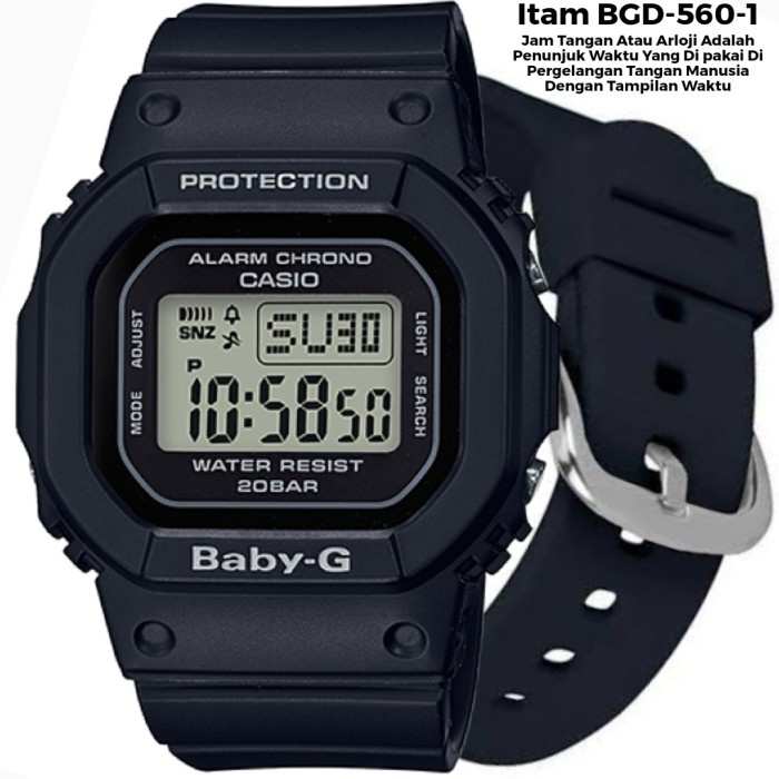 Casio Baby-G BGD-560 Digital Watch - Box Fullset