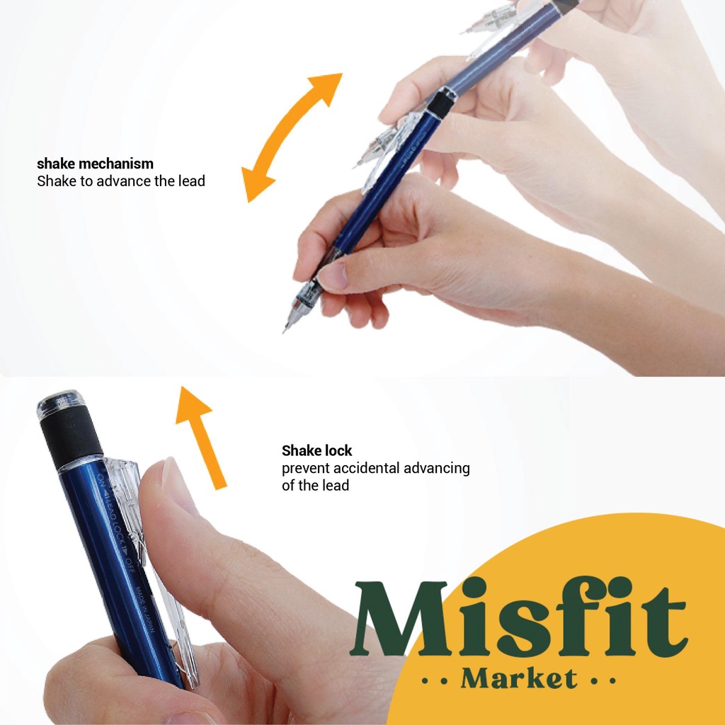 

D3W! Tombow Mono Graph Mechanical Pencil Pensil Mekanik 0.3 0.5 mm