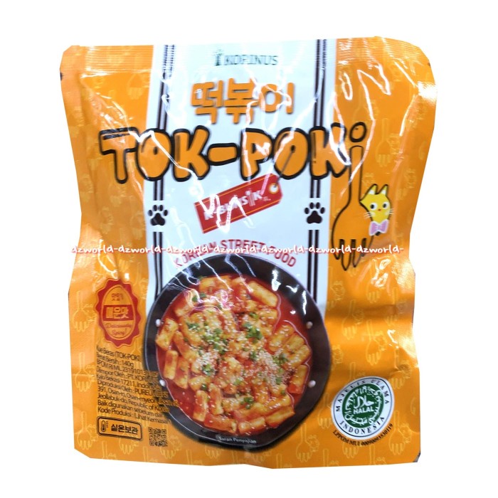 

⭐BISA COD⭐ Tok Poki Instan Korean Street Food Makanan Tok Poki Korea 140gr