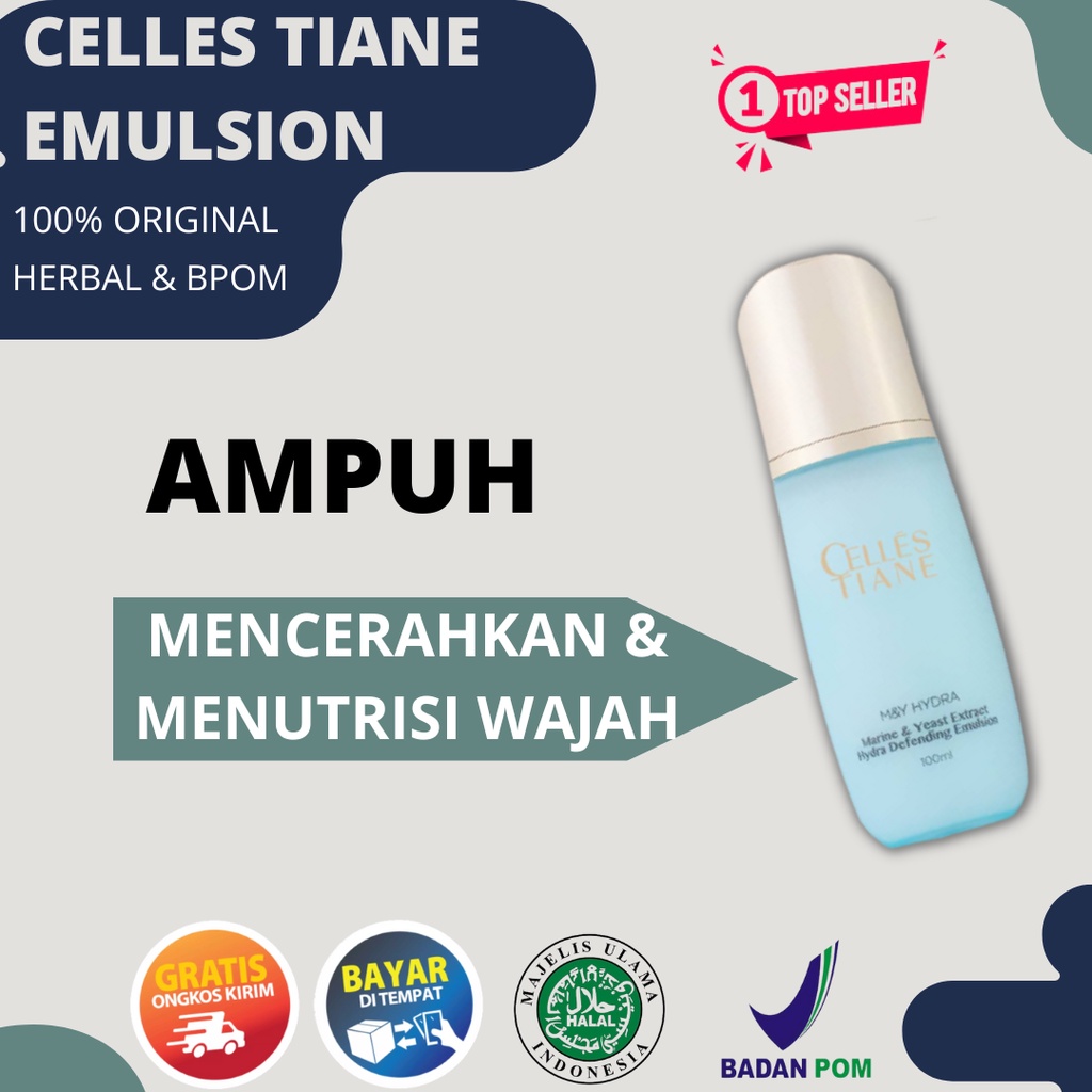 CELLES TIANE DEFENDING EMULSION WAJAH ORIGINAL TIENS