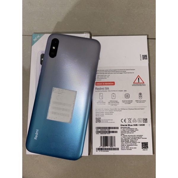 second hp xiaomi redmi 9A ram 3gb/32gb