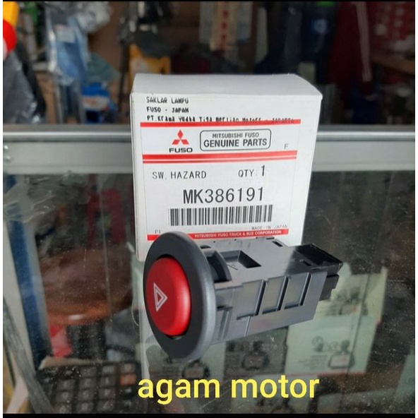 Saklar Tombol Hazard Mitsubishi Canter Turbo Original Ktb