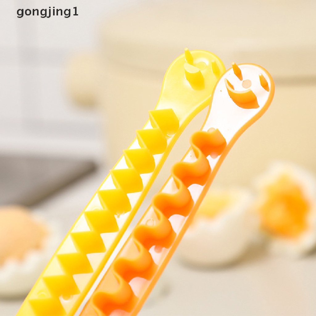 Ggg 2Pcs Fancy Cooked Eggs Cutter Alat Pemotong Telur Rebus Kreatif Bento Potong Pembentuk Bunga ID