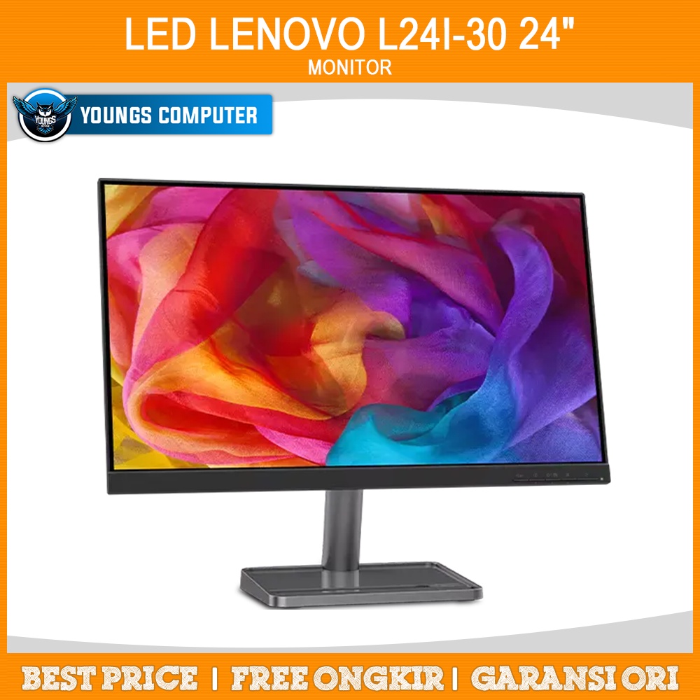 LED LENOVO L24i-30 24&quot; IPS 3-side NearEdgeless 1080p HDMI Monitor 75Hz