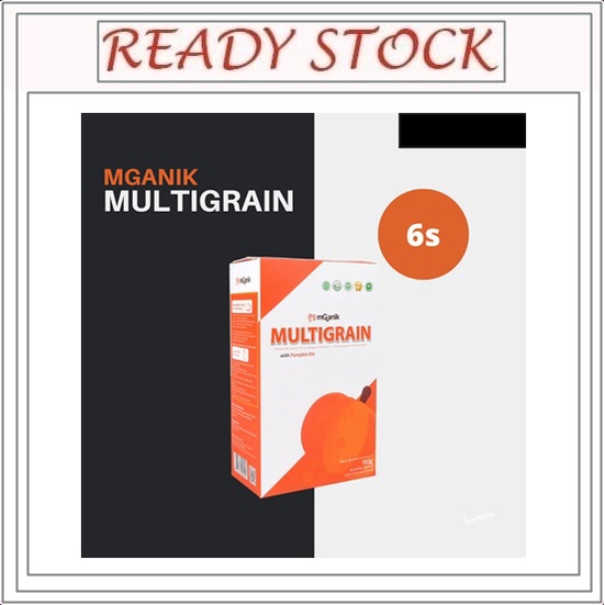 

Mganik Multigrain Minuman Seral 6Sachet 1Box