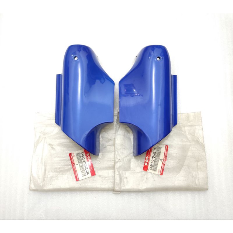 tutup cover shock shok sok skok depan kiri kanan suzuki satria R 120 satria lumba kenny robert origi