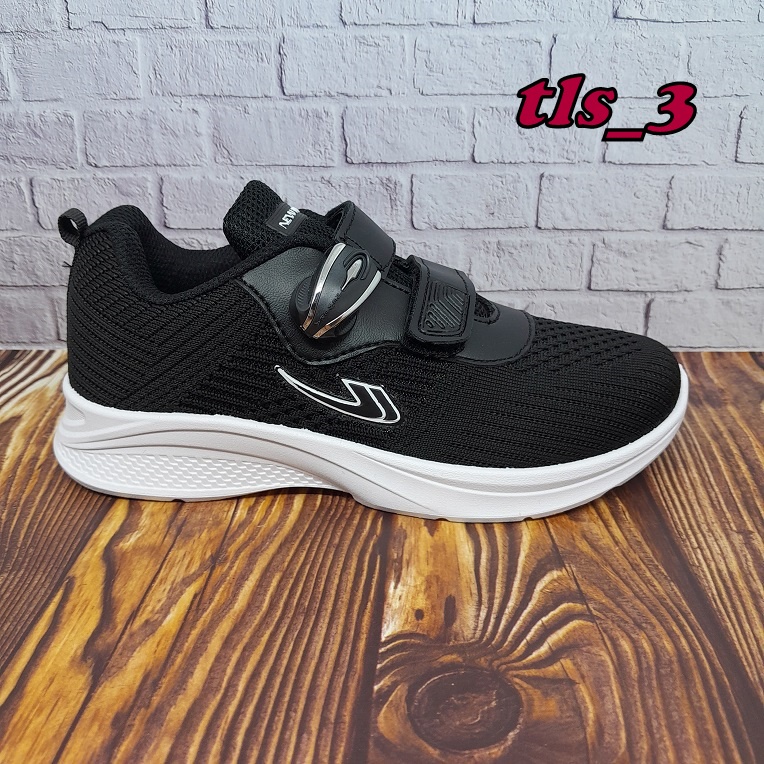 Sepatu Sekolah New Era Magnet 29-36 Sepatu Perekat Magnet Laki Perempuan