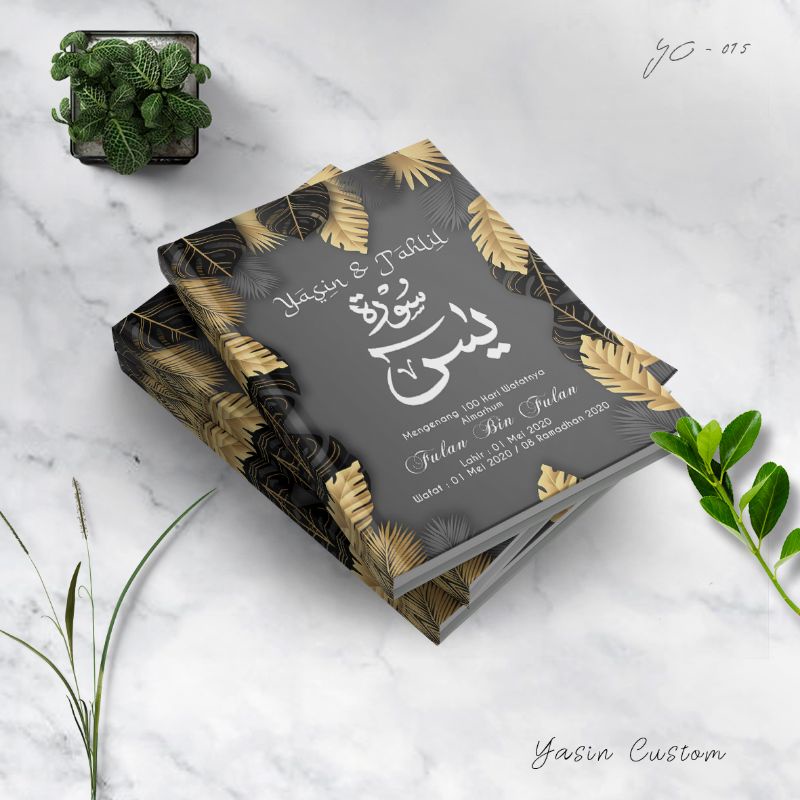 

yasin hardcover desain custom + laminasi glossy