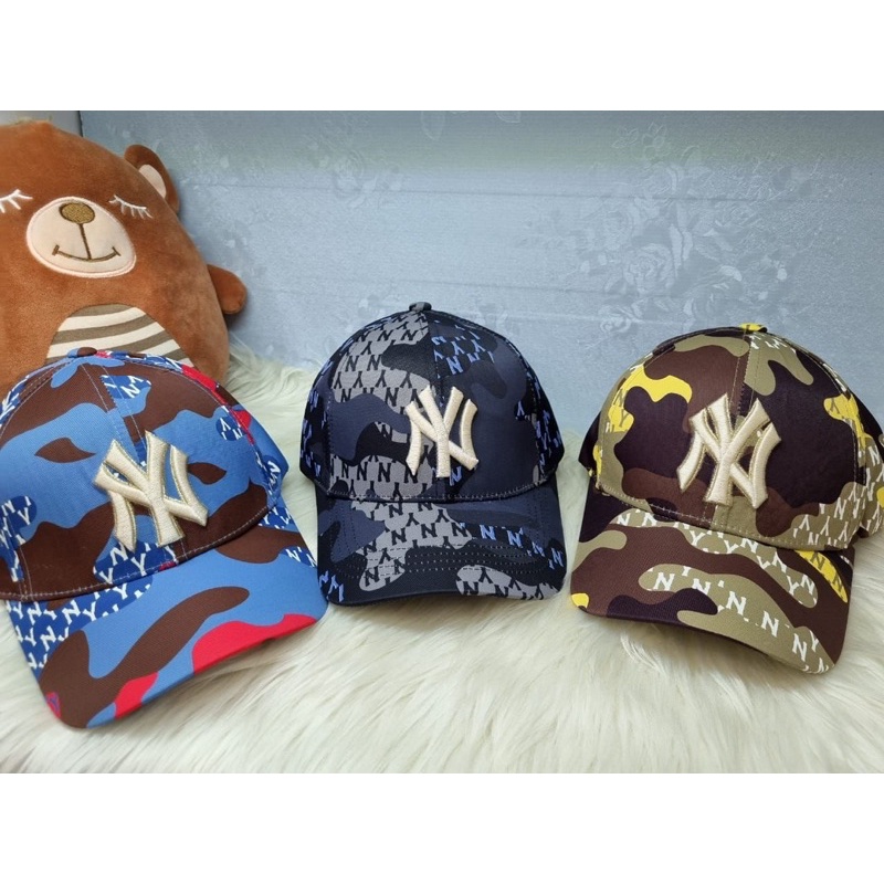 Topi baseball NY MLB Camo Monogram