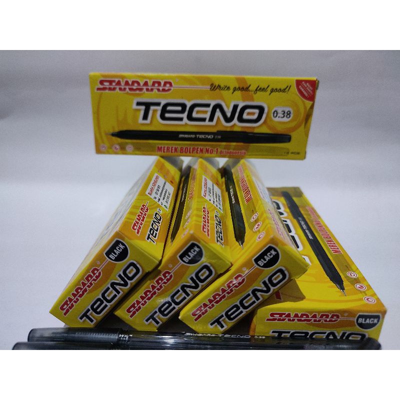 

Pulpen standard Tecno | pulpen standard tecno 1 lusin | bolpoin standard tecno 1 pack