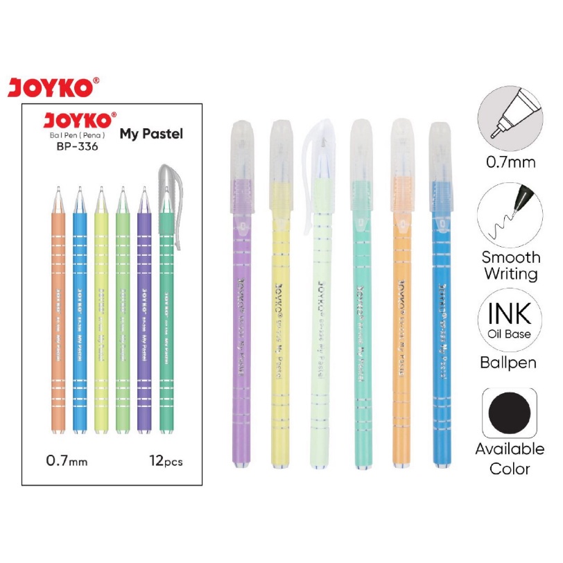 

Pulpen Deli dan Joyko Extra Smoot Writing ARROW Cetek Halus 0.7 mm - Warna Hitam Pen Pensil