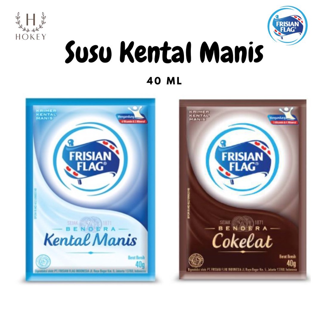 Susu Frisian Flag Sachet 40ml Isi 6 pcs