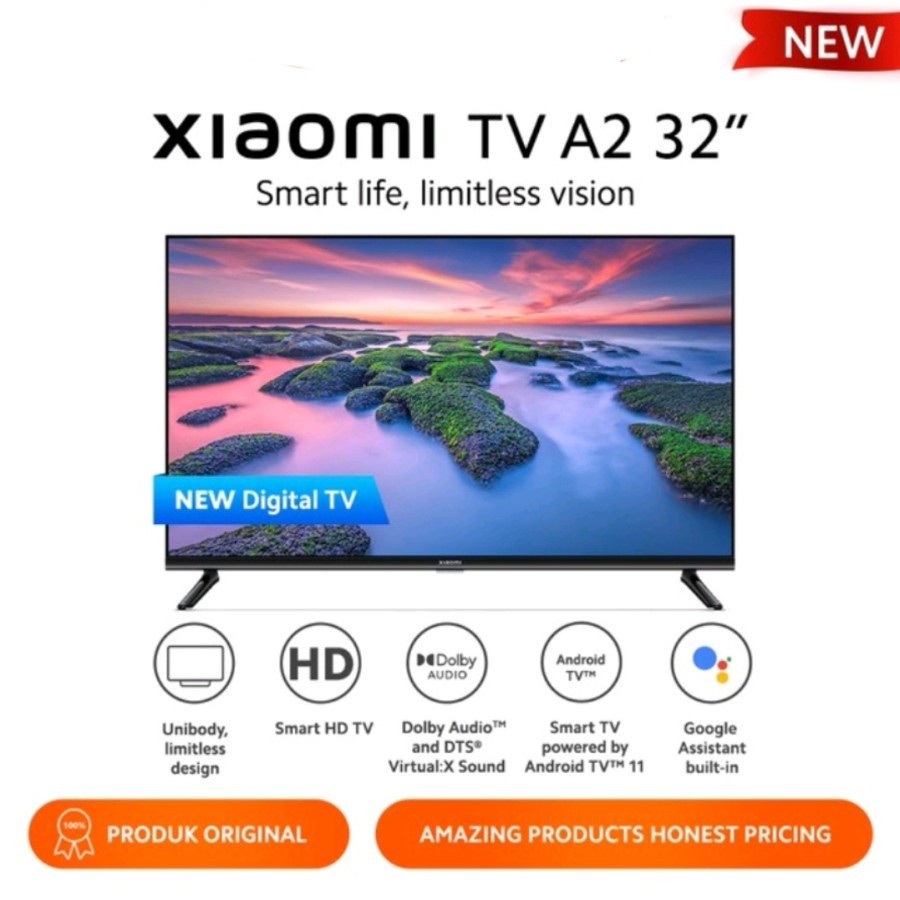 Xiaomi TV A2 32&quot; Smart HD Android TV