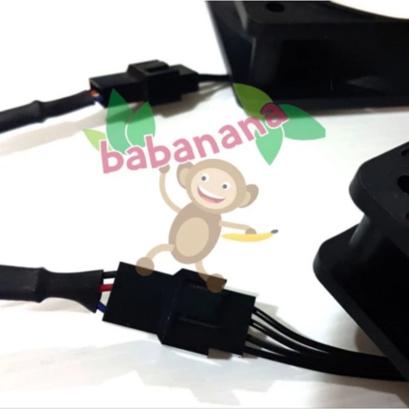 Kabel Splitter Y 1 to 2 PWM Computer Fan Case Power