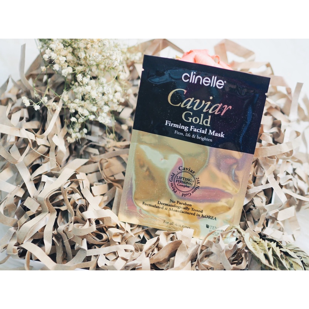 Clinelle Caviar Gold Firming Facial Mask