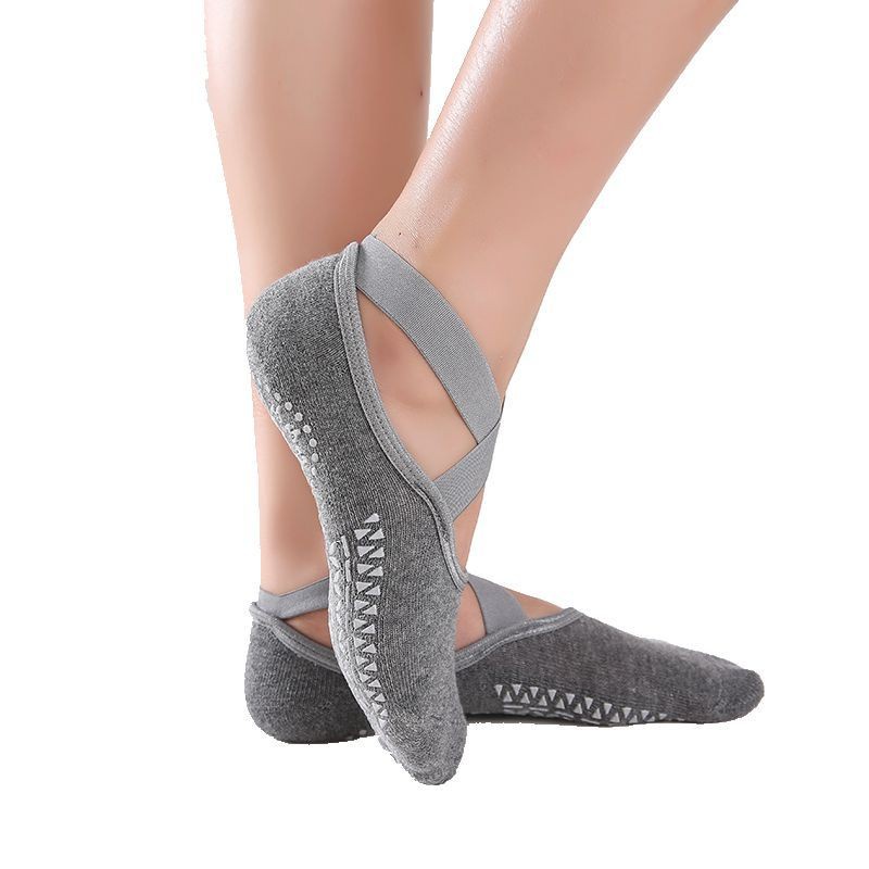 Kaos Kaki Yoga / Yoga Socks Pilates  Ballet Barre Gym Anti Slip