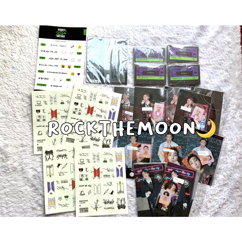 [READY STOCK] BTS 2022 Season's Greetings / SG [SHARING SG BTS 2022] PC Paper Magnet Jungkook Taehyu