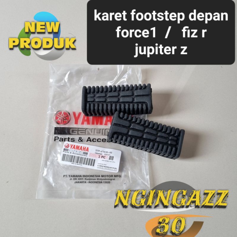 karet footstep step depan f1z r fizr fiz r rxking rx King jupiter z vega sepasang