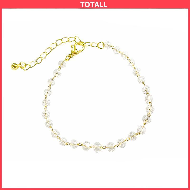 COD Gelang Kristal Fashion Korea Sederhana Wanita Gadis Gelang Perhiasan Aksesoris-Totall