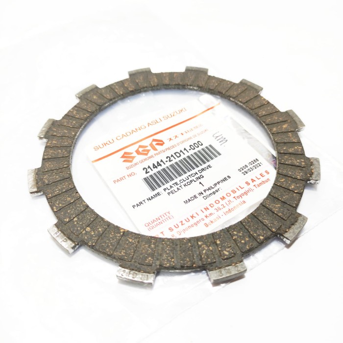 Kampas Kopling Satria 2 Tak Hiu Pnp Smash Shogun 125 21441-21D11 Sgp