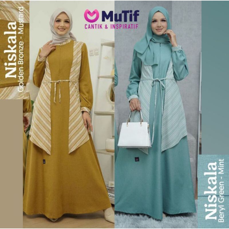 Terbaru gamis Mutif || Mutif Niskala terbaru || New Arrival 2022