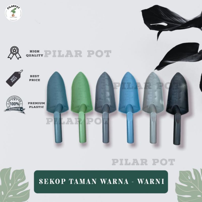 sekop taman warna warni untuk berkebun dan gali tanah - SEKOP TAMAN ESKA