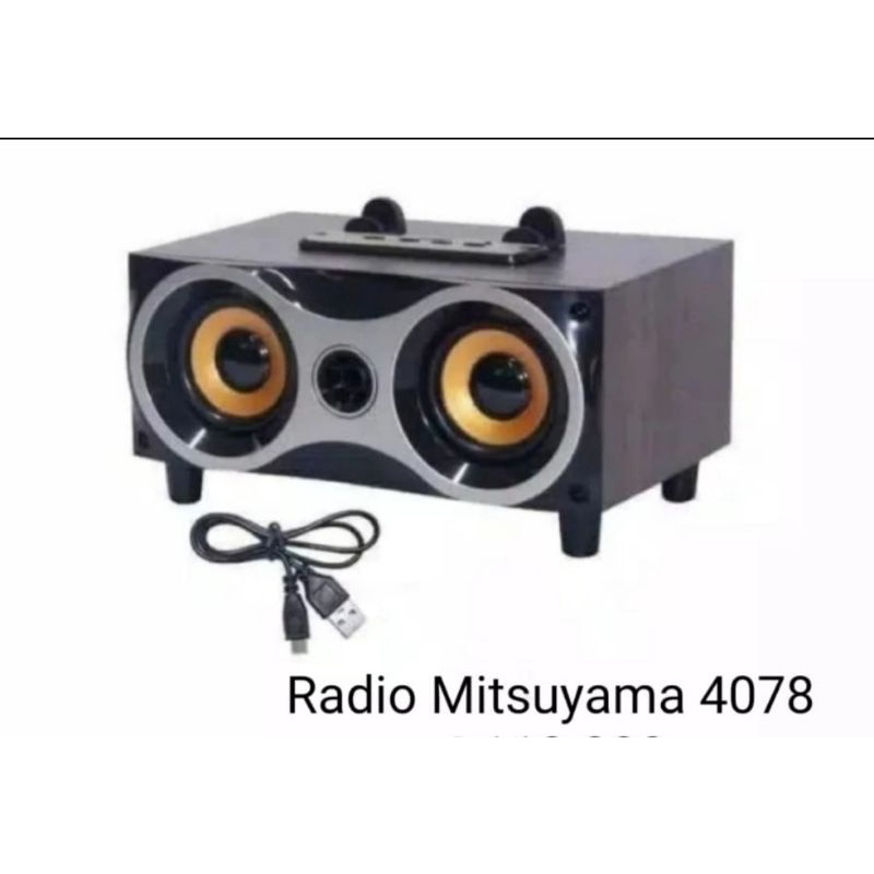 Radio portabel bluetooth Mitsuyama 4078