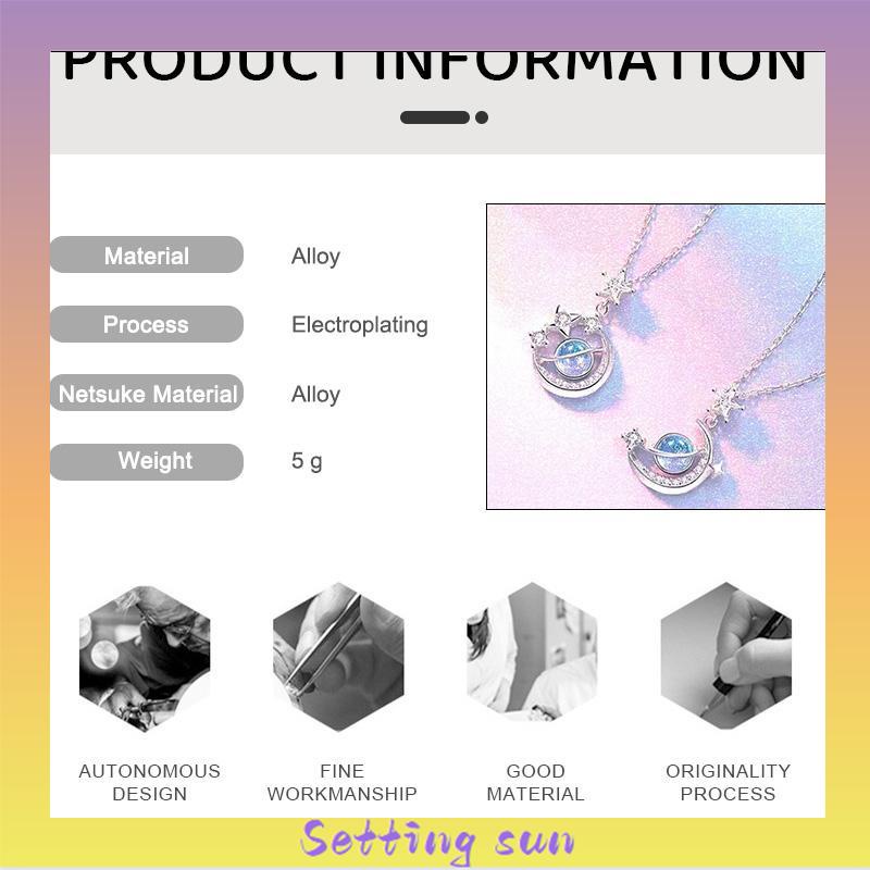 Kalung Rantai Selangka Perak Gaya Korea Liontin Zircon Untuk Perhiasan Wanita TN