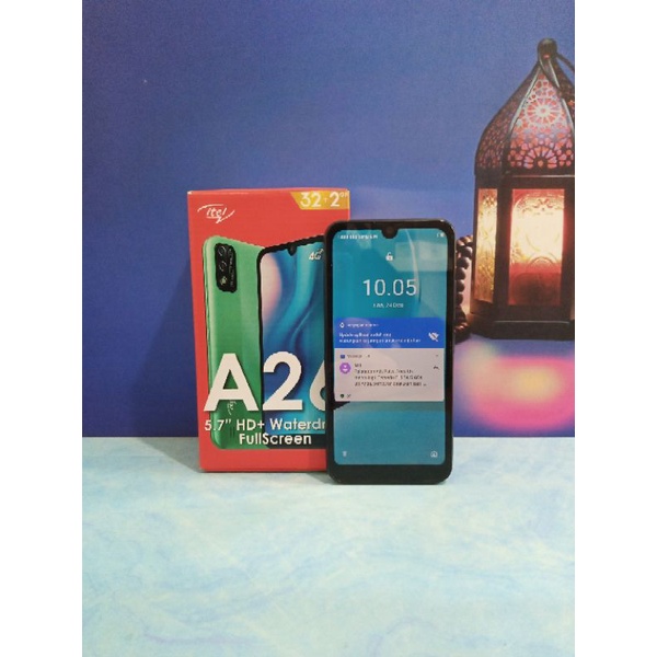 Infinix Itel Vision A26 2/32 Second Fullset Bekas Garansi Resmi
